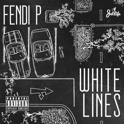 Fendi p white lines